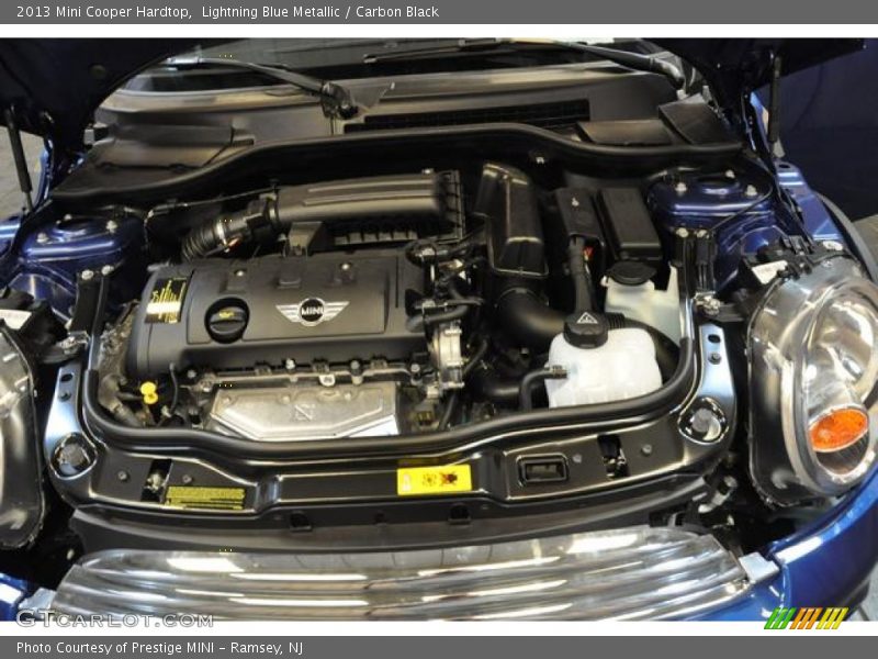 Lightning Blue Metallic / Carbon Black 2013 Mini Cooper Hardtop