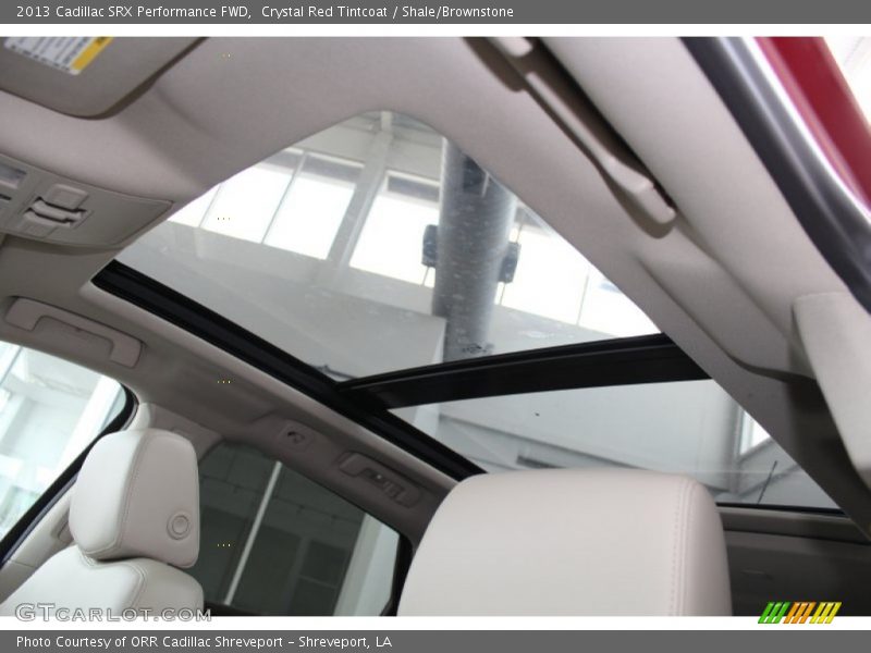 Crystal Red Tintcoat / Shale/Brownstone 2013 Cadillac SRX Performance FWD