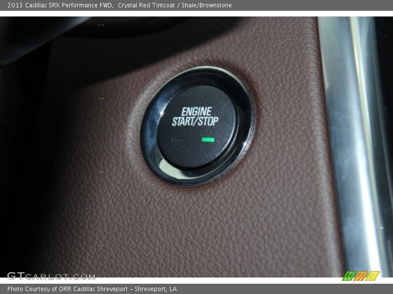 Crystal Red Tintcoat / Shale/Brownstone 2013 Cadillac SRX Performance FWD