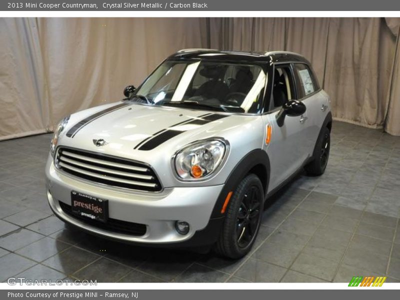 Crystal Silver Metallic / Carbon Black 2013 Mini Cooper Countryman