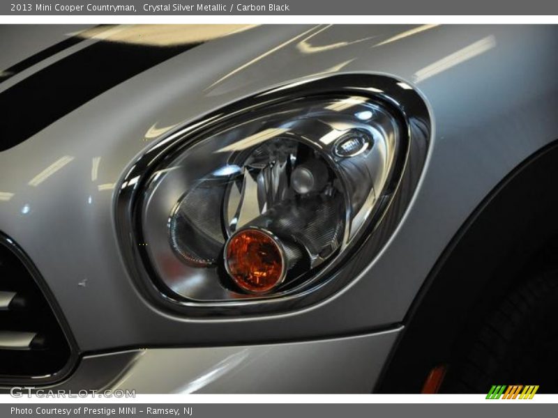 Crystal Silver Metallic / Carbon Black 2013 Mini Cooper Countryman