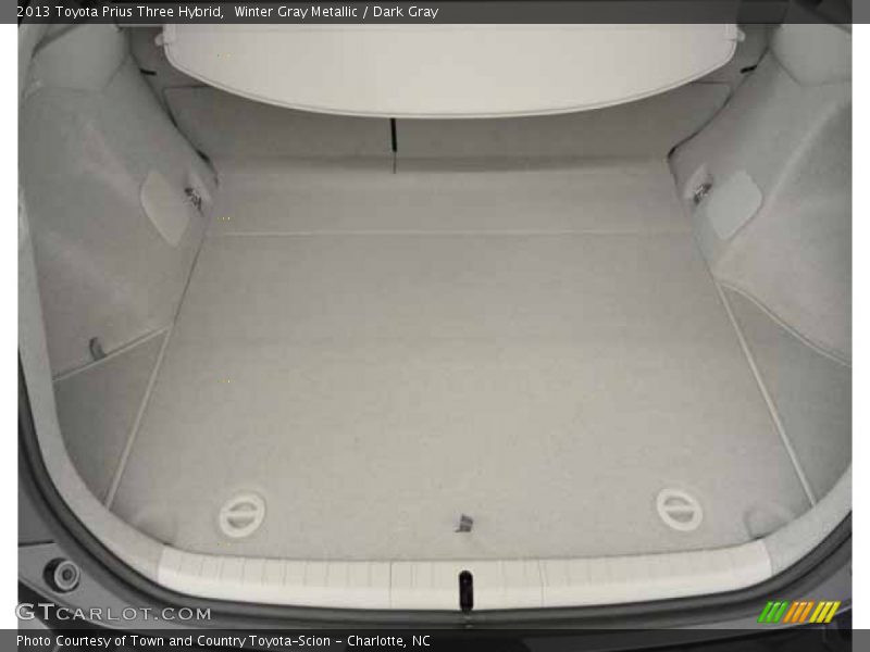  2013 Prius Three Hybrid Trunk