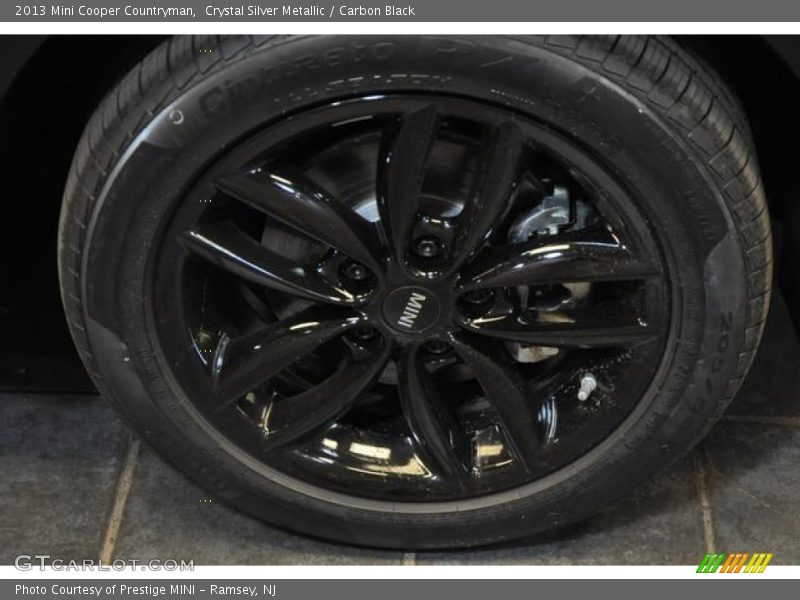 Crystal Silver Metallic / Carbon Black 2013 Mini Cooper Countryman