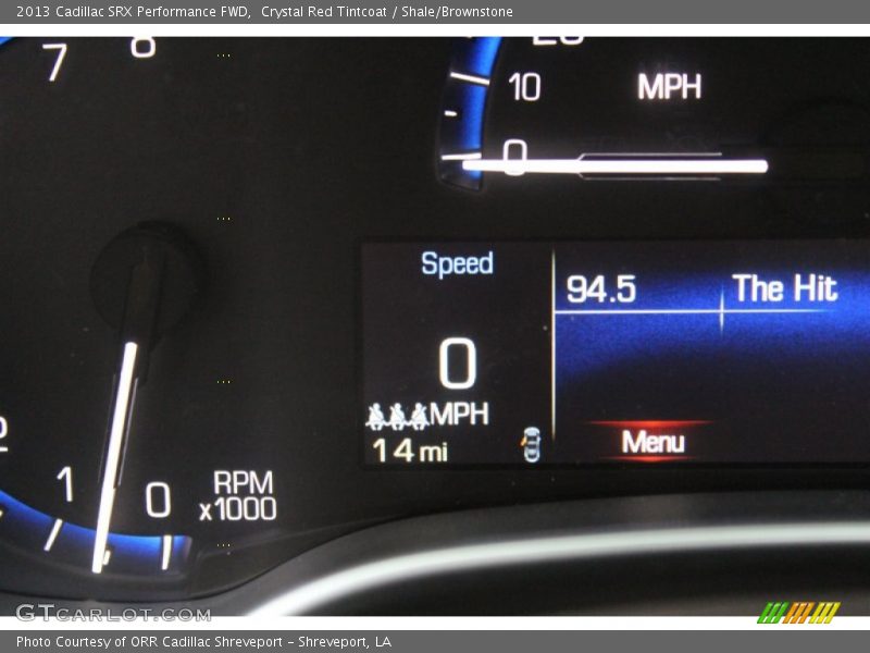 Crystal Red Tintcoat / Shale/Brownstone 2013 Cadillac SRX Performance FWD