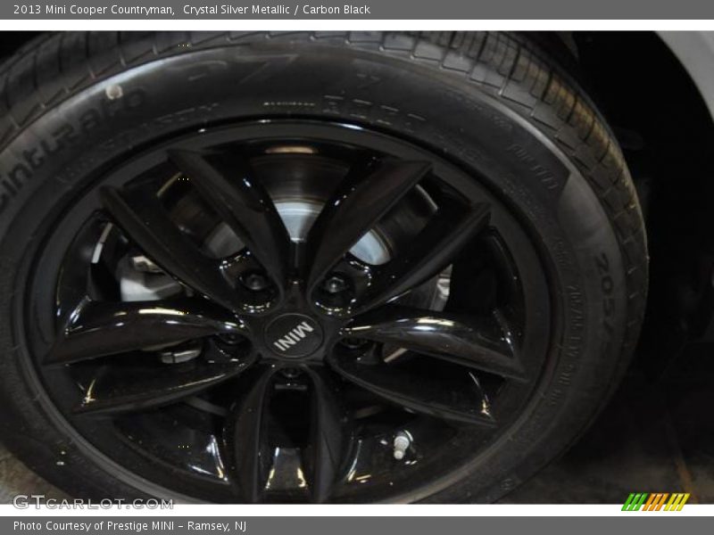 Crystal Silver Metallic / Carbon Black 2013 Mini Cooper Countryman