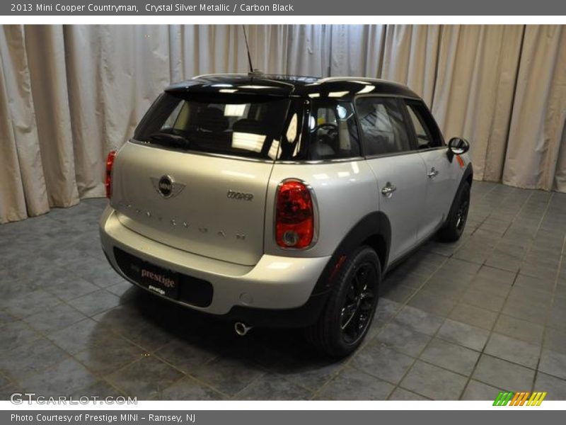 Crystal Silver Metallic / Carbon Black 2013 Mini Cooper Countryman