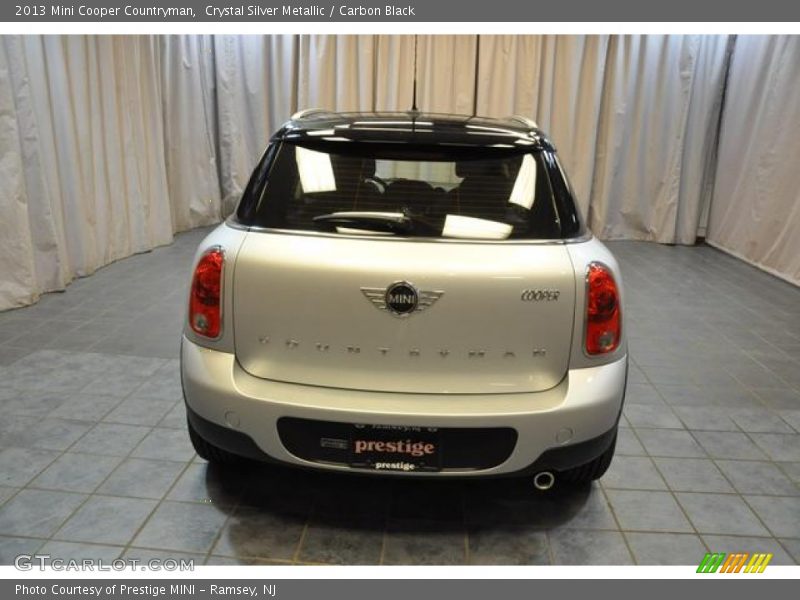 Crystal Silver Metallic / Carbon Black 2013 Mini Cooper Countryman