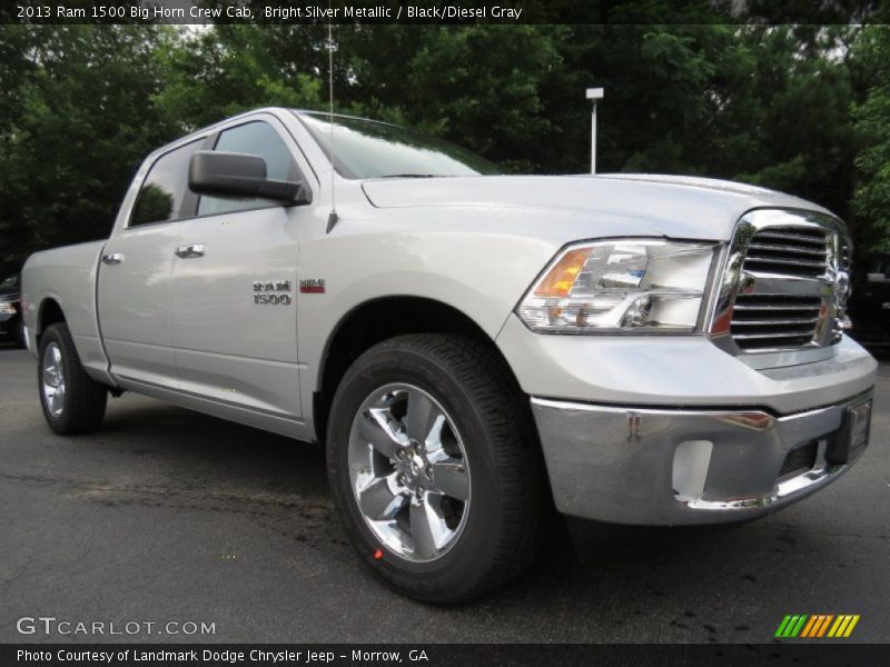 Front 3/4 View of 2013 1500 Big Horn Crew Cab