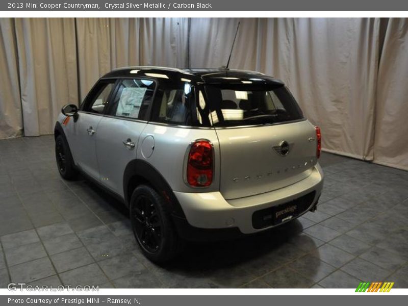 Crystal Silver Metallic / Carbon Black 2013 Mini Cooper Countryman