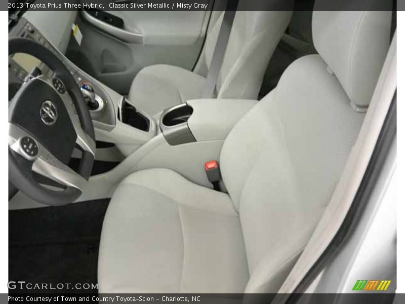 Classic Silver Metallic / Misty Gray 2013 Toyota Prius Three Hybrid