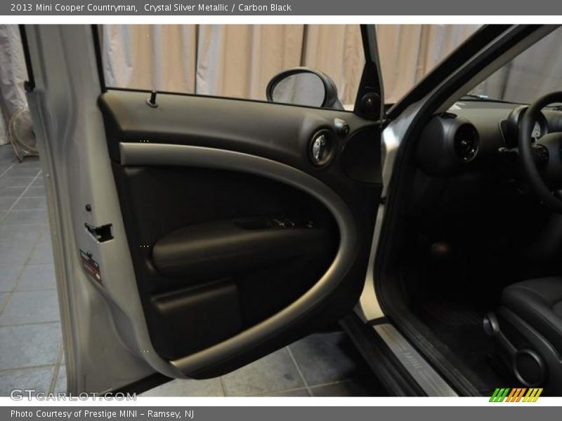 Crystal Silver Metallic / Carbon Black 2013 Mini Cooper Countryman