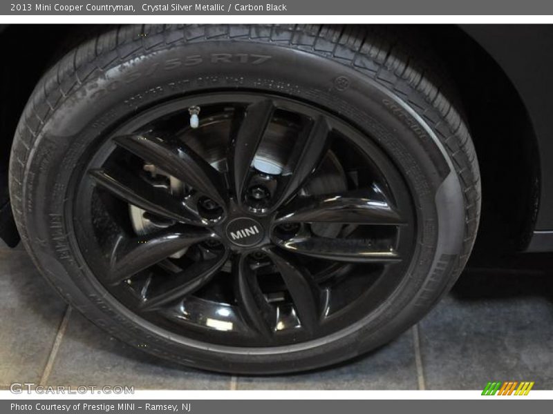 Crystal Silver Metallic / Carbon Black 2013 Mini Cooper Countryman