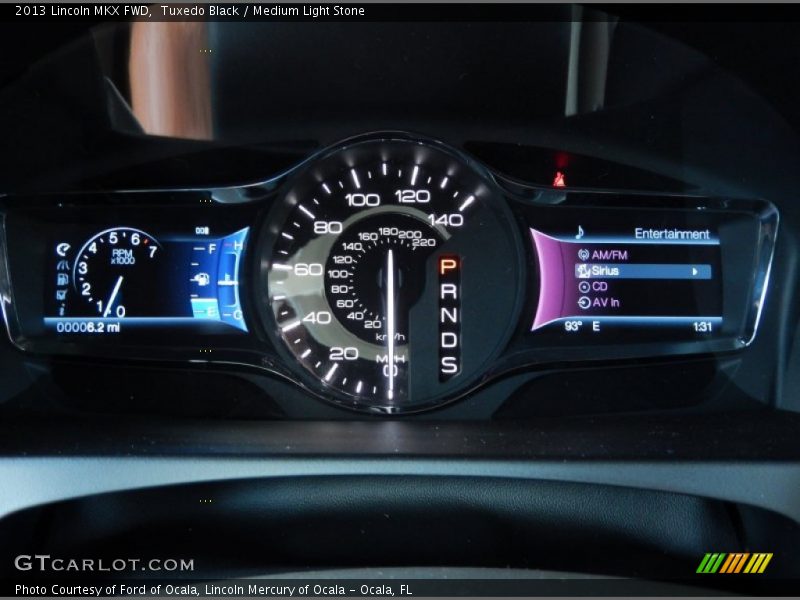 Tuxedo Black / Medium Light Stone 2013 Lincoln MKX FWD