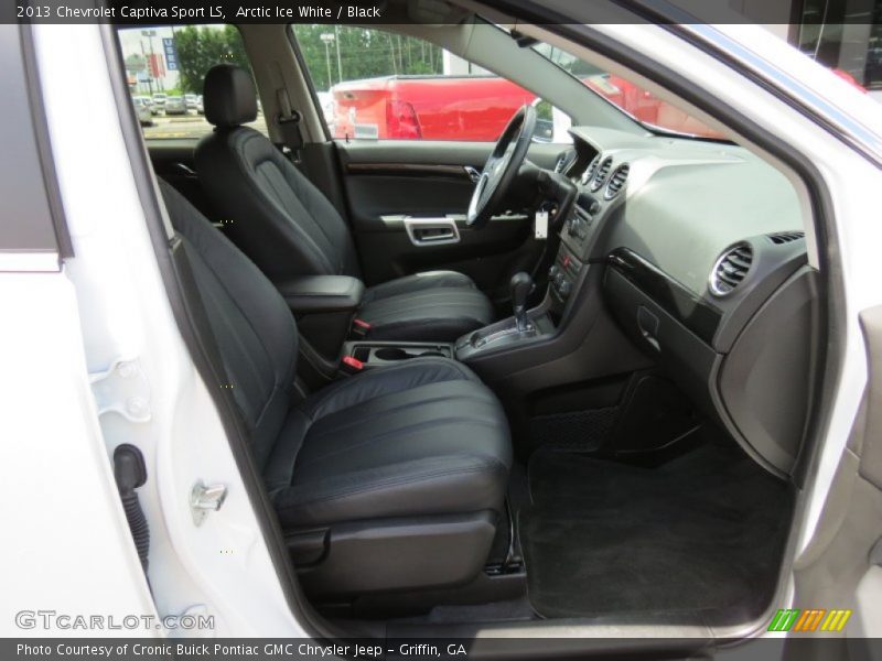 Arctic Ice White / Black 2013 Chevrolet Captiva Sport LS