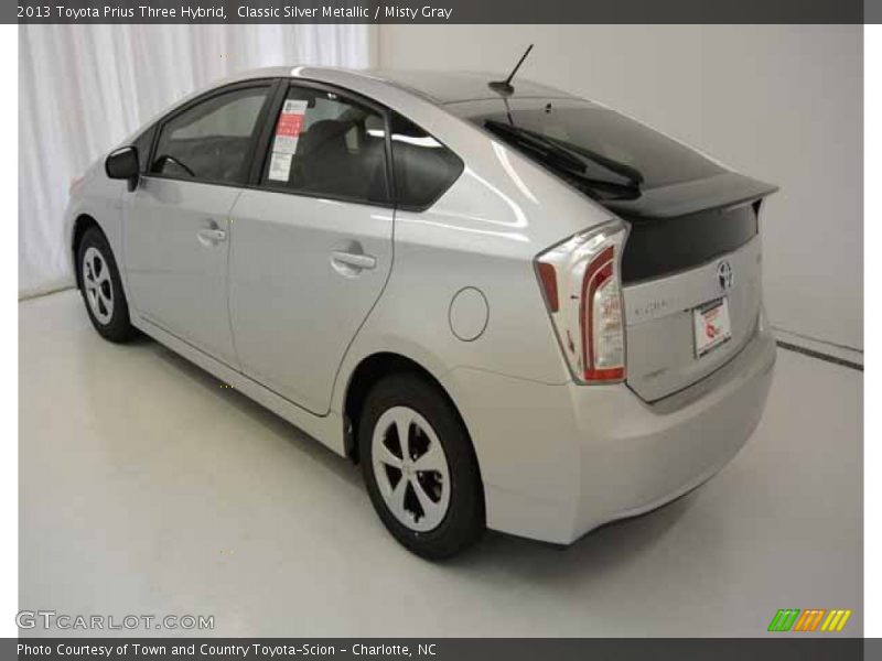 Classic Silver Metallic / Misty Gray 2013 Toyota Prius Three Hybrid