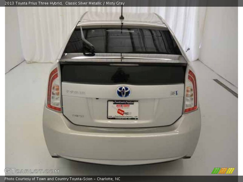 Classic Silver Metallic / Misty Gray 2013 Toyota Prius Three Hybrid