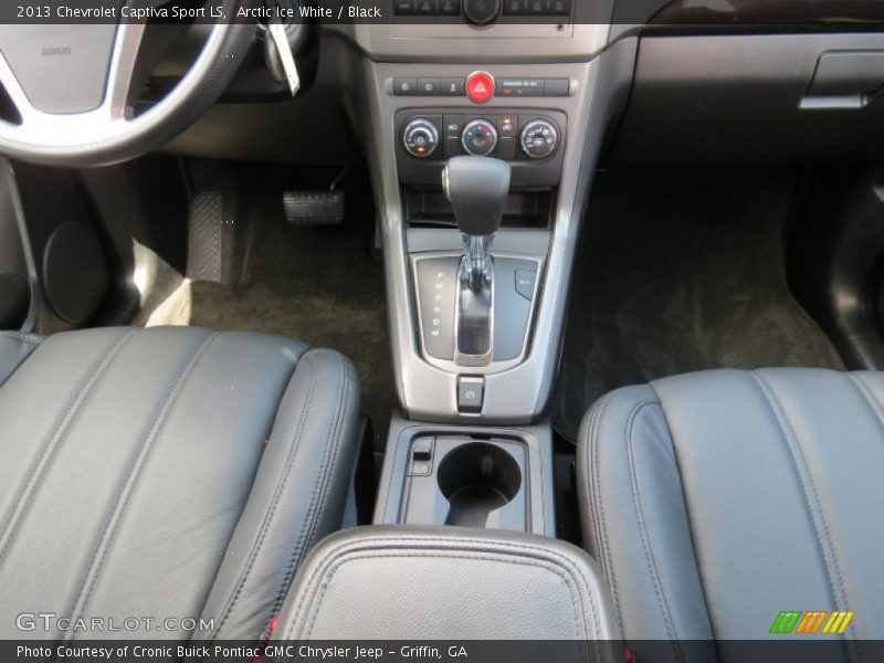 Arctic Ice White / Black 2013 Chevrolet Captiva Sport LS