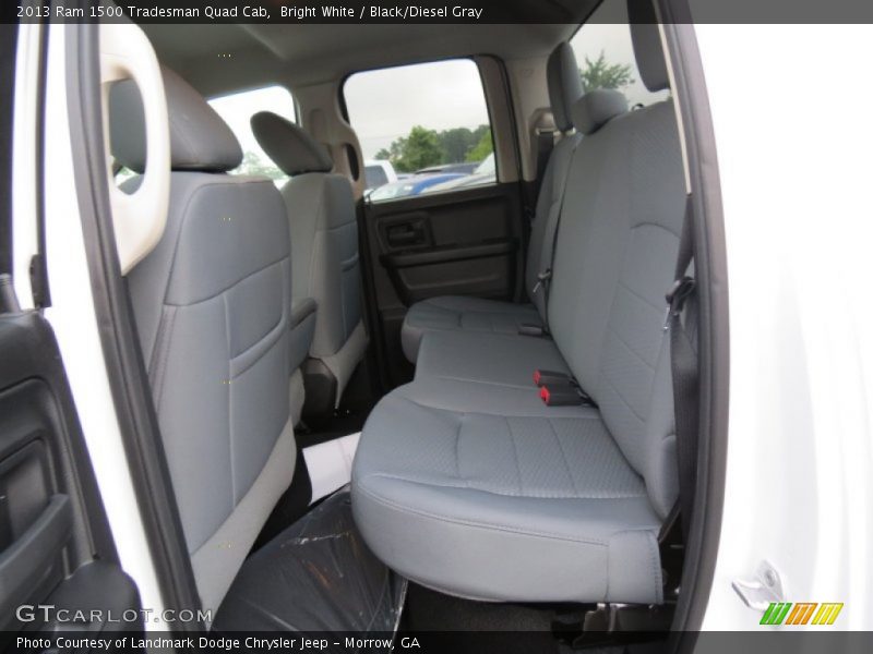Bright White / Black/Diesel Gray 2013 Ram 1500 Tradesman Quad Cab