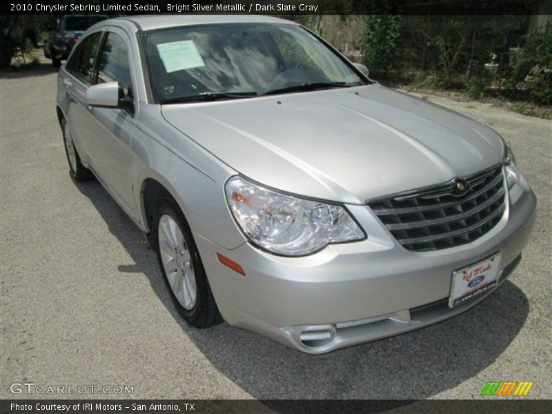 Bright Silver Metallic / Dark Slate Gray 2010 Chrysler Sebring Limited Sedan