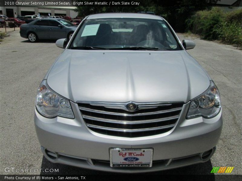 Bright Silver Metallic / Dark Slate Gray 2010 Chrysler Sebring Limited Sedan