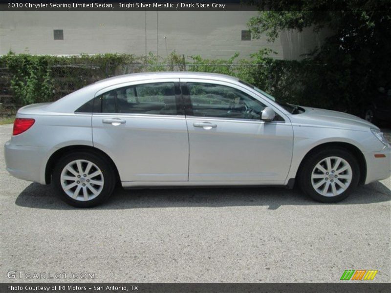 Bright Silver Metallic / Dark Slate Gray 2010 Chrysler Sebring Limited Sedan