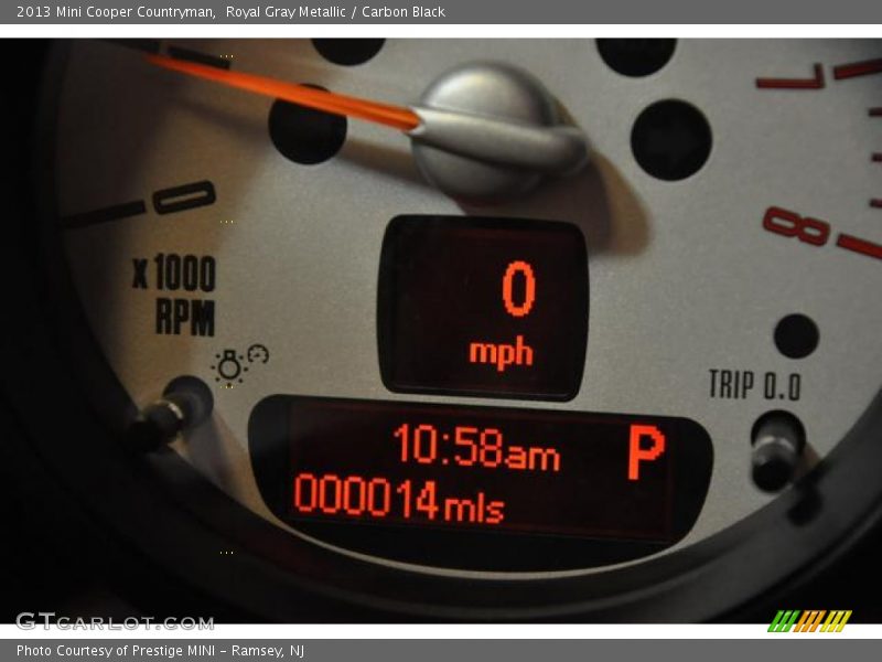 Royal Gray Metallic / Carbon Black 2013 Mini Cooper Countryman