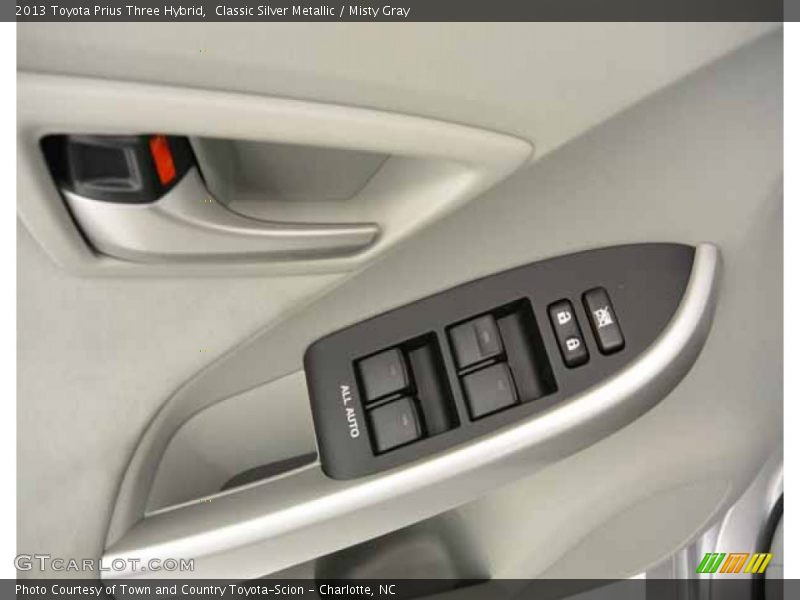 Classic Silver Metallic / Misty Gray 2013 Toyota Prius Three Hybrid