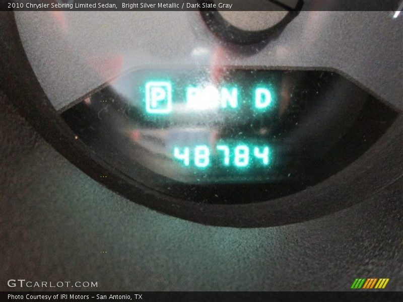 Bright Silver Metallic / Dark Slate Gray 2010 Chrysler Sebring Limited Sedan