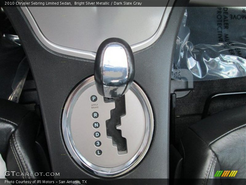 Bright Silver Metallic / Dark Slate Gray 2010 Chrysler Sebring Limited Sedan