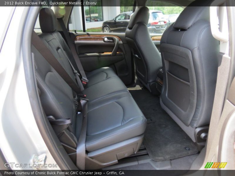 Quicksilver Metallic / Ebony 2012 Buick Enclave FWD