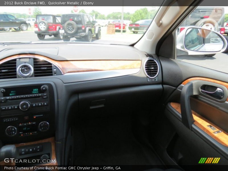 Quicksilver Metallic / Ebony 2012 Buick Enclave FWD