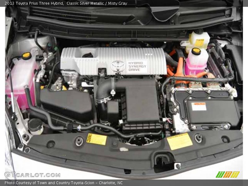 2013 Prius Three Hybrid Engine - 1.8 Liter DOHC 16-Valve VVT-i 4 Cylinder/Electric Hybrid