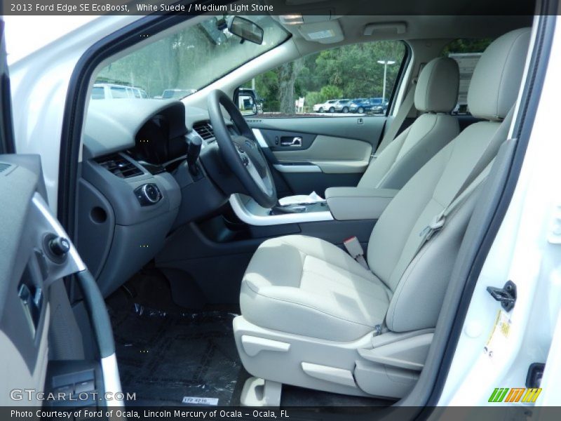 Front Seat of 2013 Edge SE EcoBoost