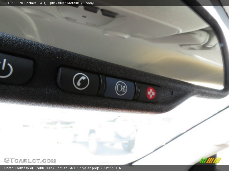 Quicksilver Metallic / Ebony 2012 Buick Enclave FWD