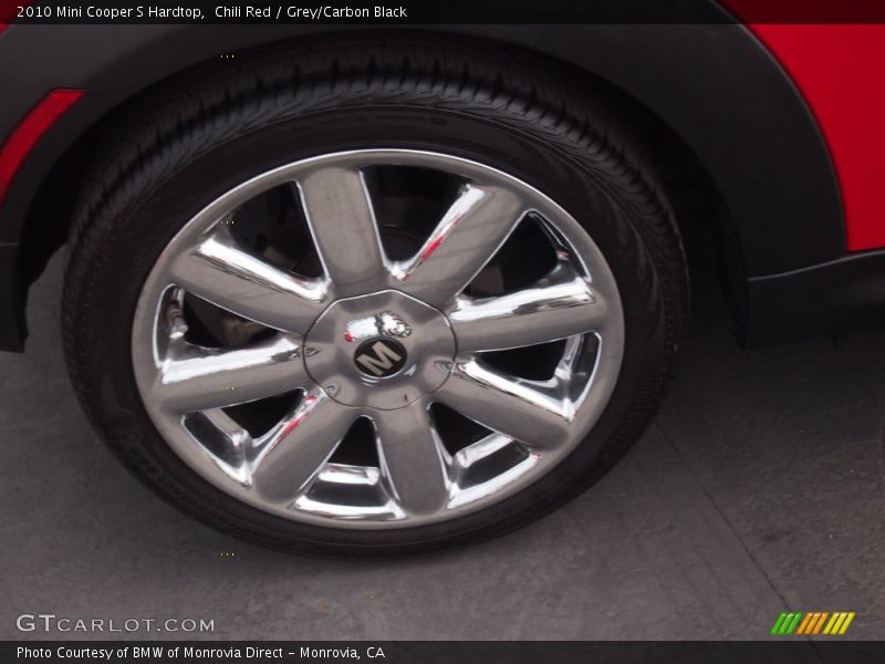 Chili Red / Grey/Carbon Black 2010 Mini Cooper S Hardtop