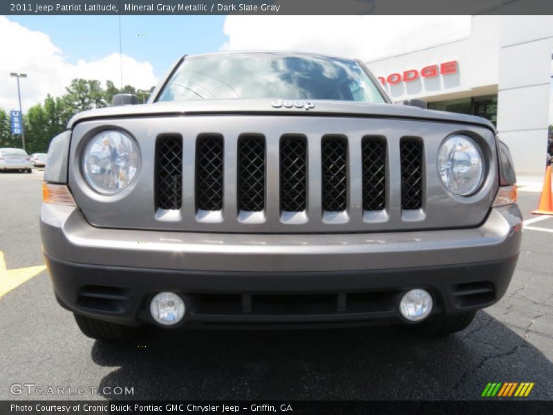Mineral Gray Metallic / Dark Slate Gray 2011 Jeep Patriot Latitude