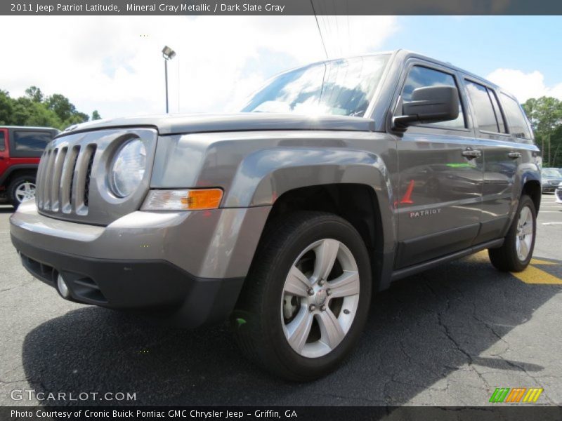 Mineral Gray Metallic / Dark Slate Gray 2011 Jeep Patriot Latitude