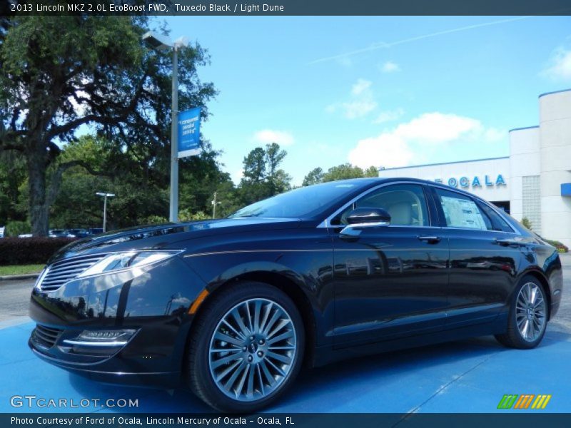 Tuxedo Black / Light Dune 2013 Lincoln MKZ 2.0L EcoBoost FWD