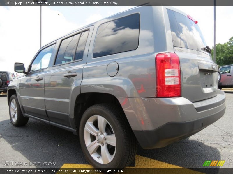 Mineral Gray Metallic / Dark Slate Gray 2011 Jeep Patriot Latitude