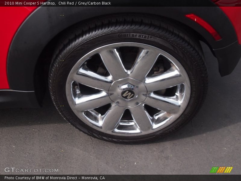 Chili Red / Grey/Carbon Black 2010 Mini Cooper S Hardtop