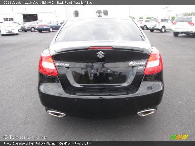 Black Pearl Metallic / Black 2012 Suzuki Kizashi Sport SLS AWD