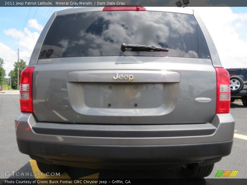 Mineral Gray Metallic / Dark Slate Gray 2011 Jeep Patriot Latitude