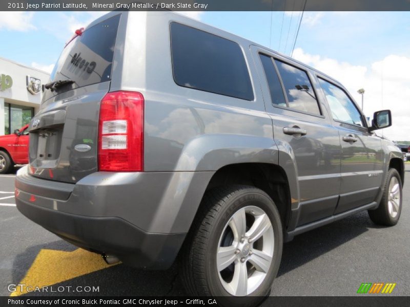 Mineral Gray Metallic / Dark Slate Gray 2011 Jeep Patriot Latitude