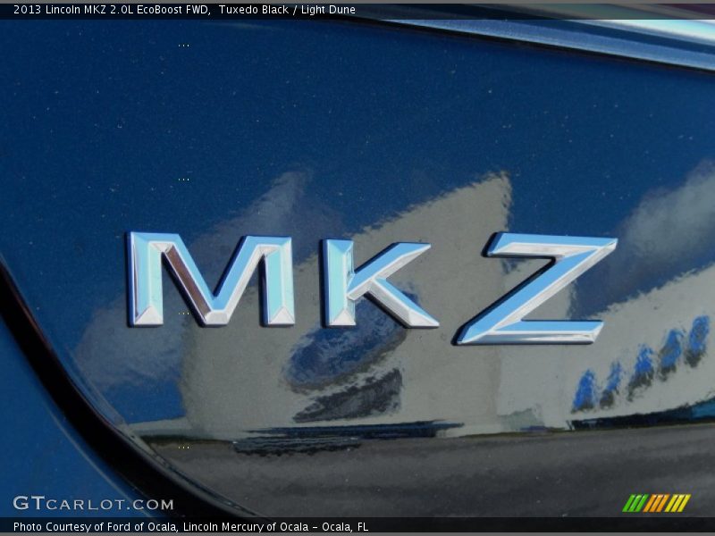 Tuxedo Black / Light Dune 2013 Lincoln MKZ 2.0L EcoBoost FWD