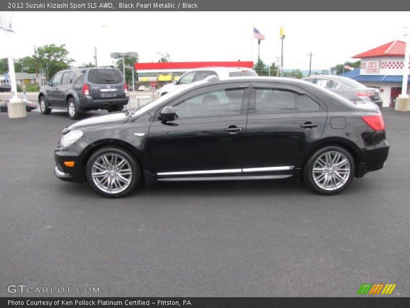 Black Pearl Metallic / Black 2012 Suzuki Kizashi Sport SLS AWD