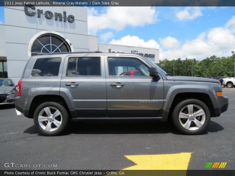 Mineral Gray Metallic / Dark Slate Gray 2011 Jeep Patriot Latitude
