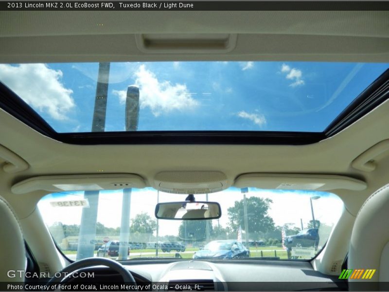 Tuxedo Black / Light Dune 2013 Lincoln MKZ 2.0L EcoBoost FWD