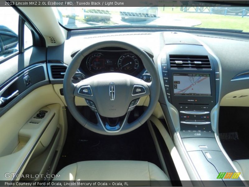 Tuxedo Black / Light Dune 2013 Lincoln MKZ 2.0L EcoBoost FWD