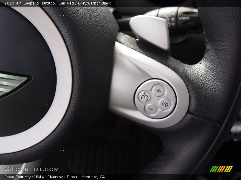 Chili Red / Grey/Carbon Black 2010 Mini Cooper S Hardtop
