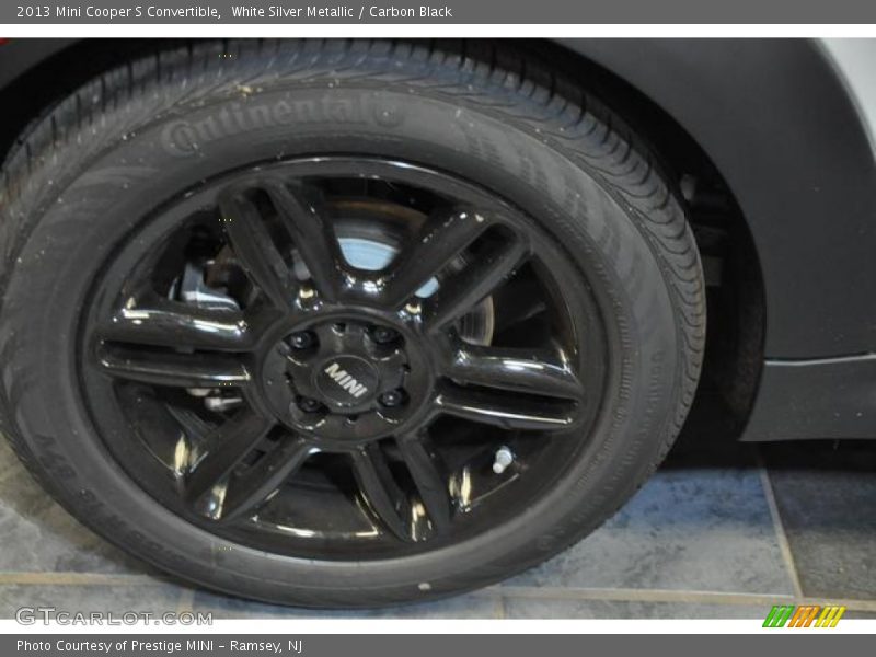 White Silver Metallic / Carbon Black 2013 Mini Cooper S Convertible